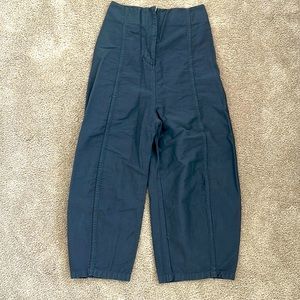 Caron Callahan high waisted balloon pants / muted black